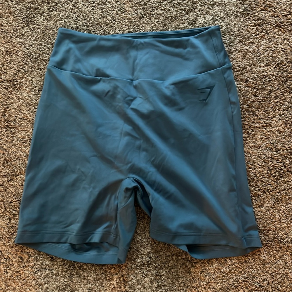 Gymshark Blue Bike Shorts